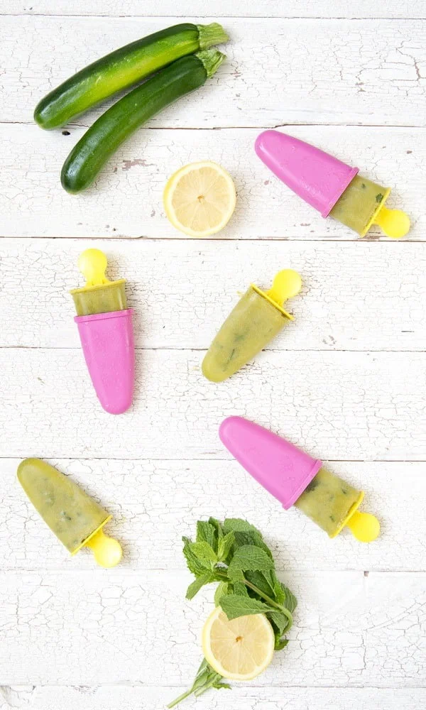 zucchini ice pops