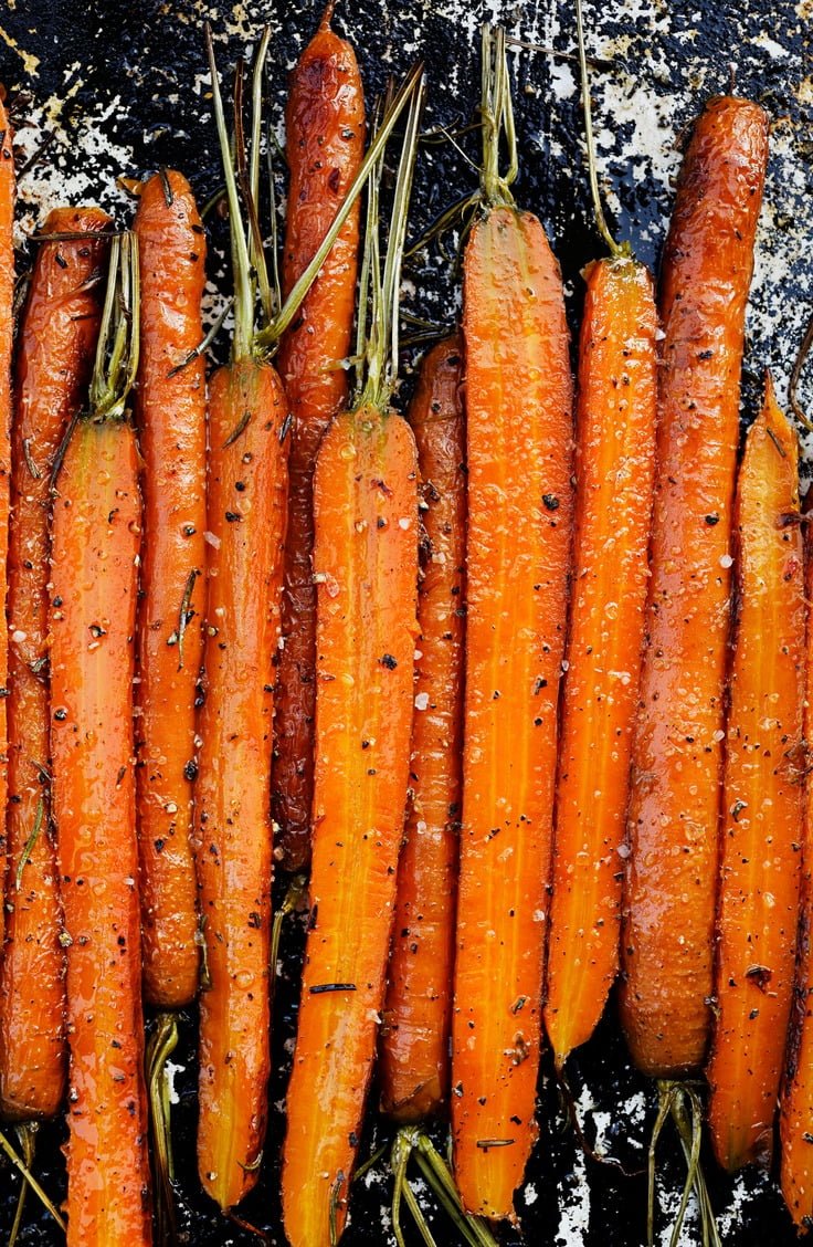 balsamic roasted carrots