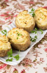 easy vegan twice baked potatoes