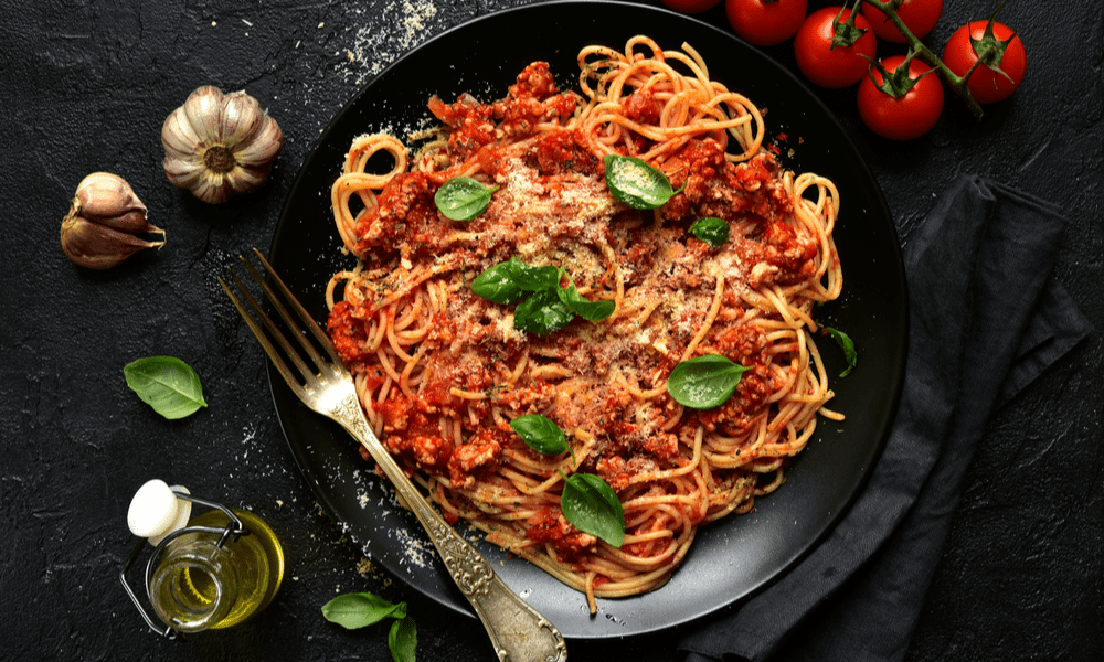 Slow Simmered Bolognese and Spaghetti