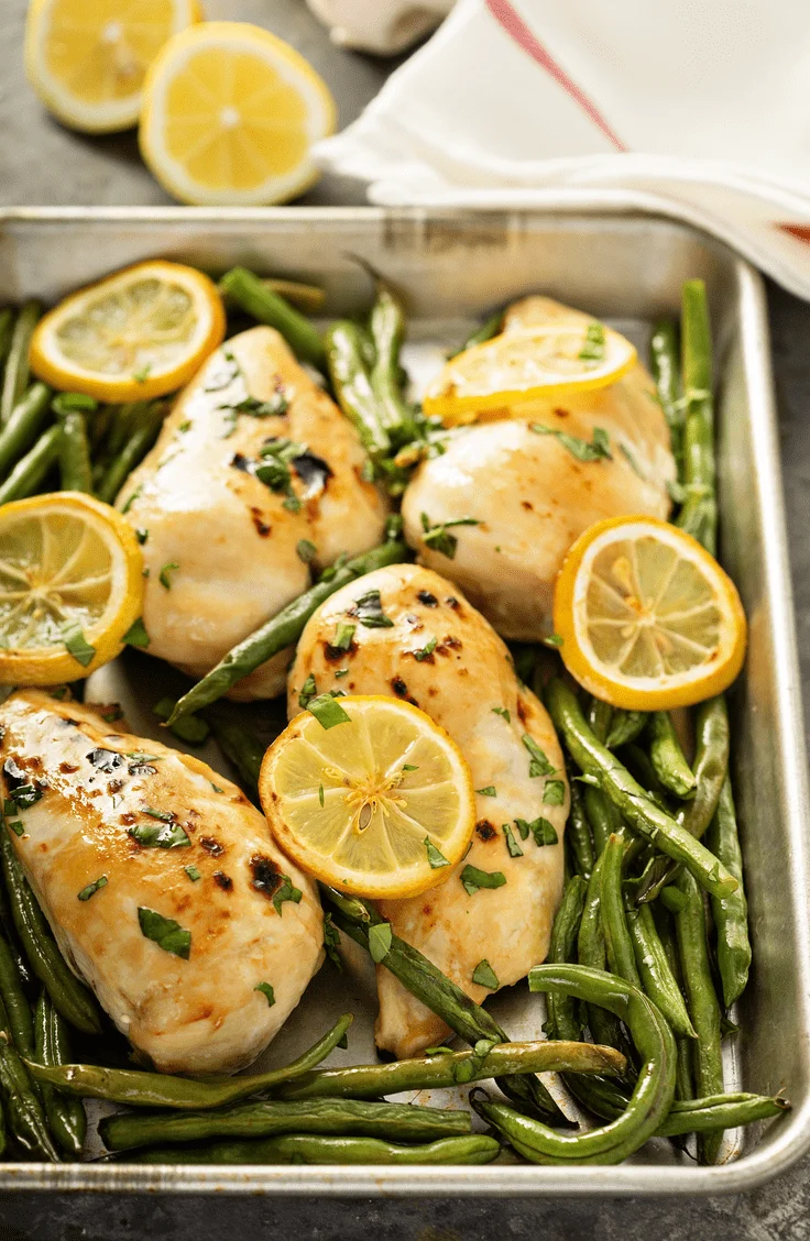 one pan lemon chicken