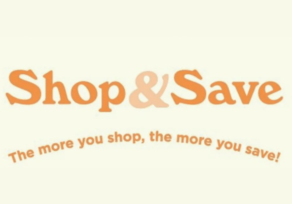 Shop and save banner