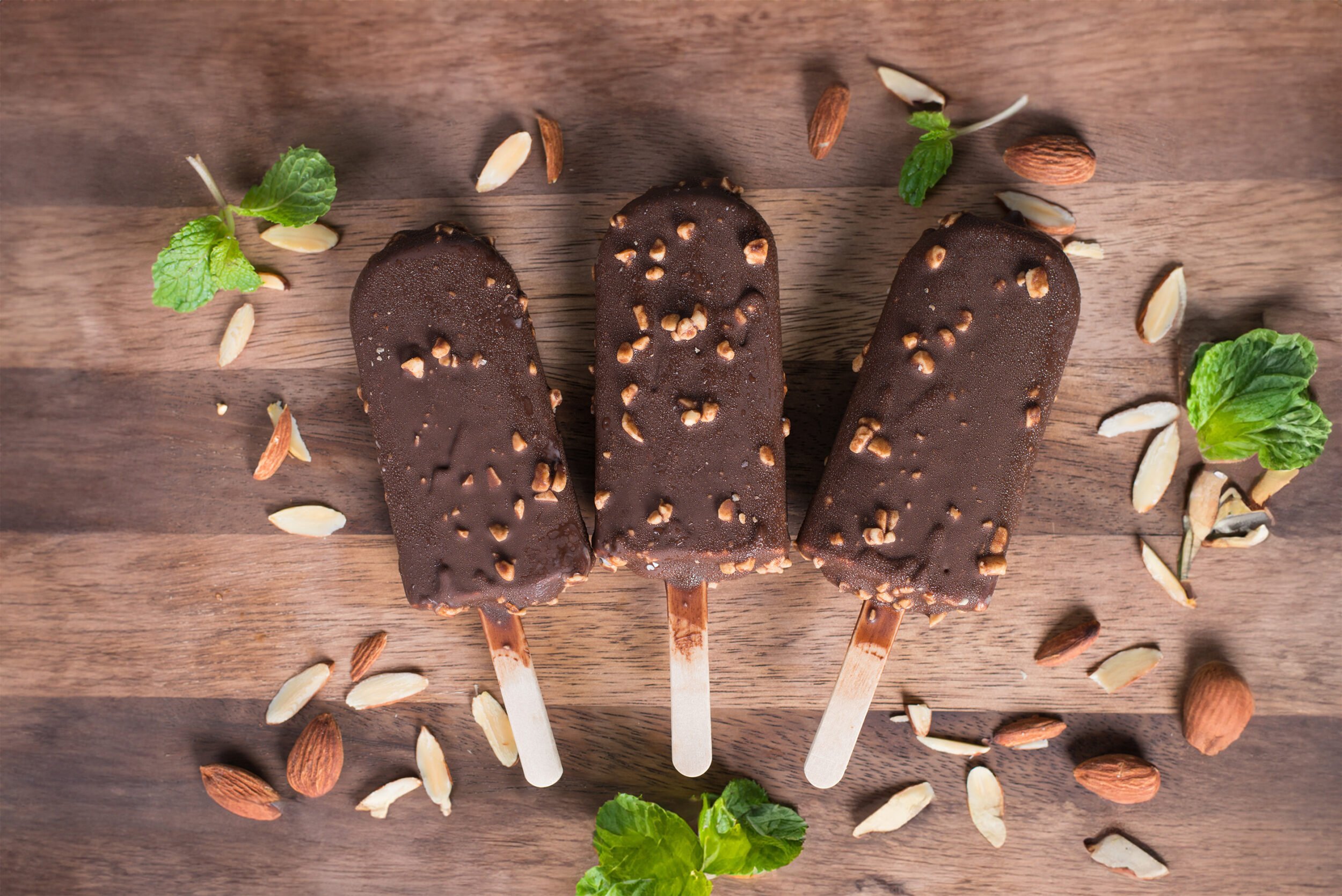 Healthy Homemade Ice Cream Bars