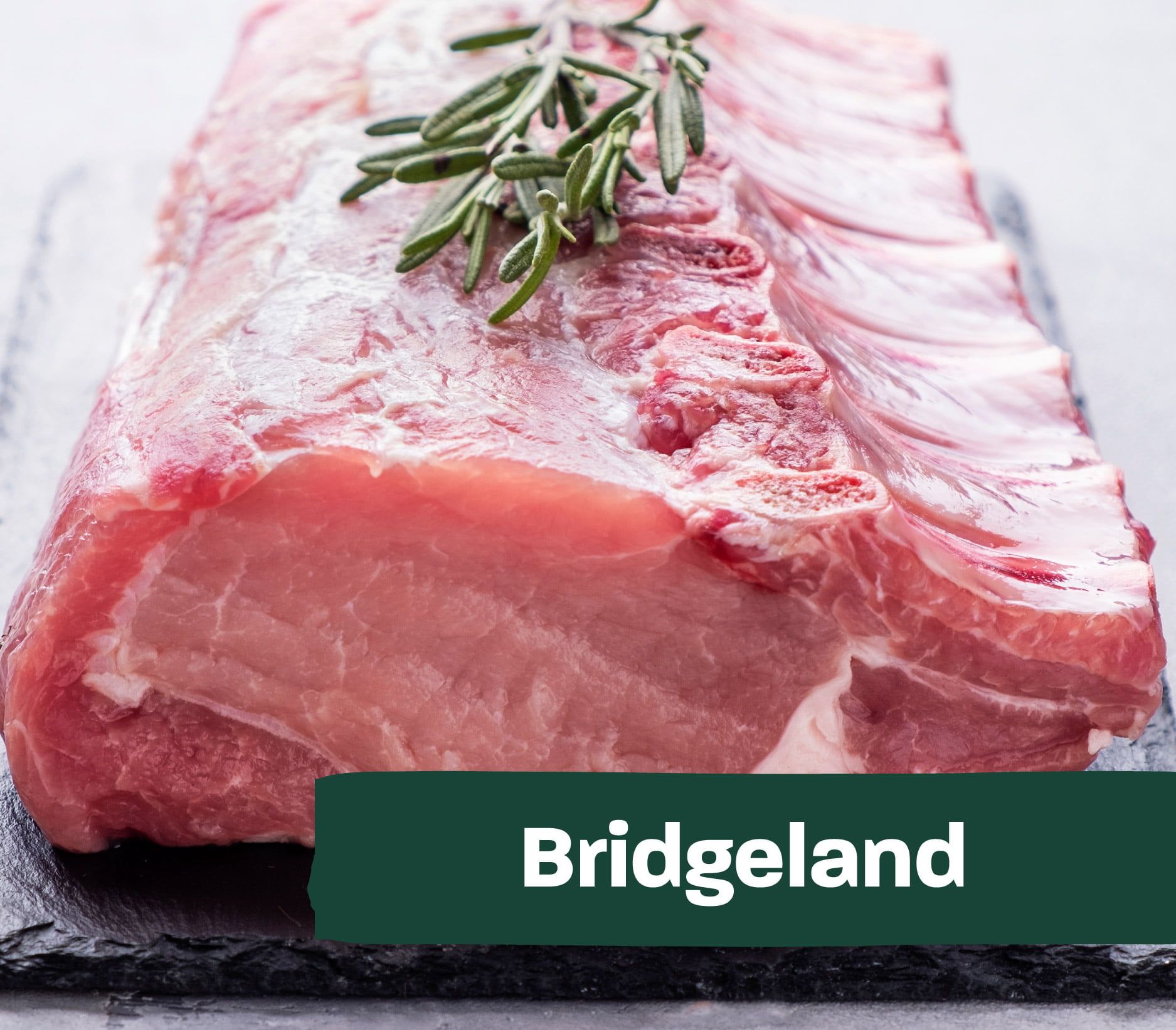 Brined Bone in Pork Loin – Bridgeland