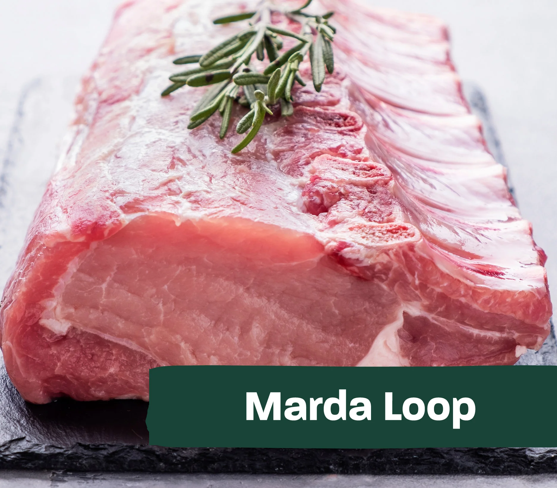 Brined Bone in Pork Loin - Marda Loop