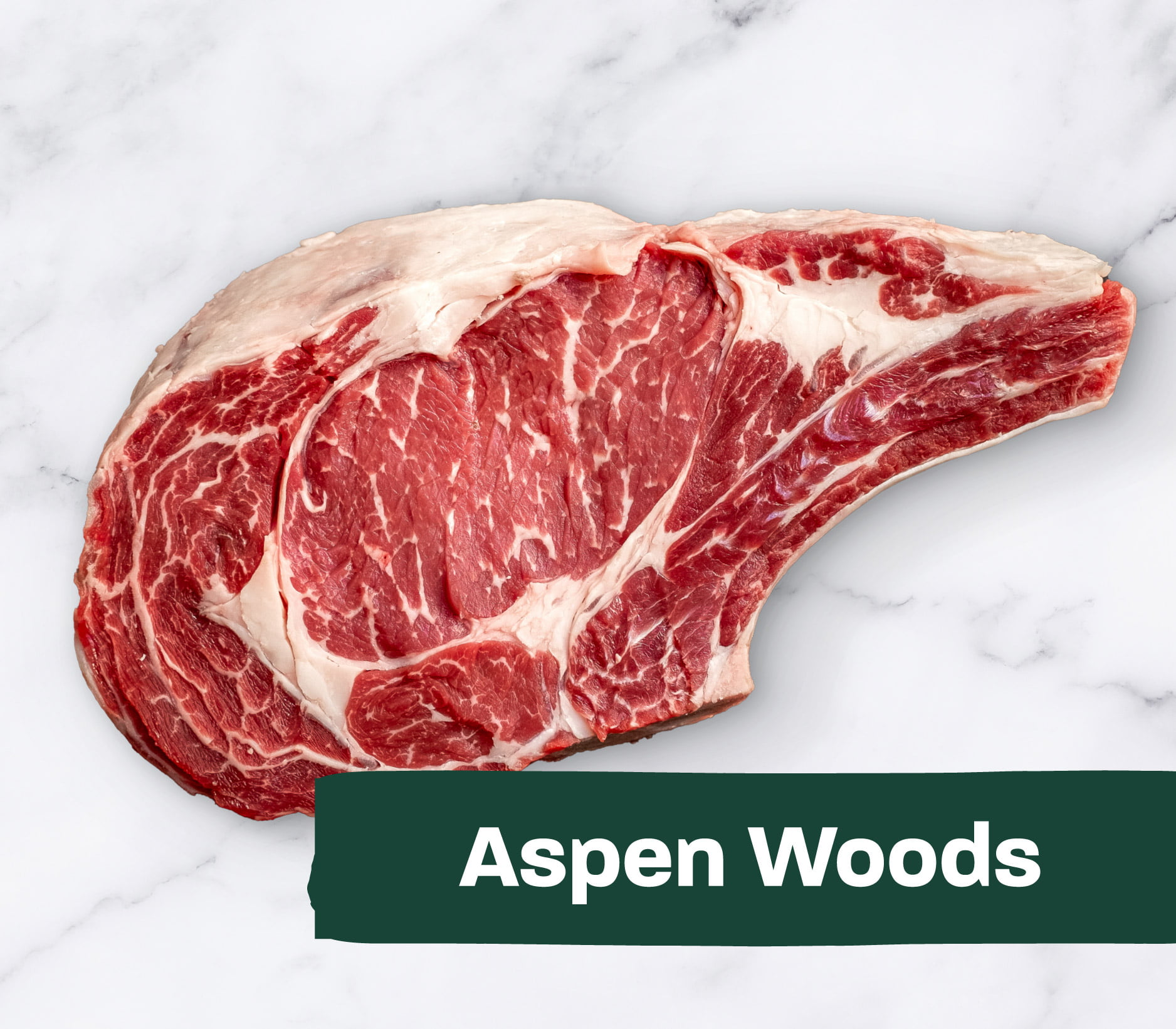 Bone in Double Ribeye Steak – Aspen Woods