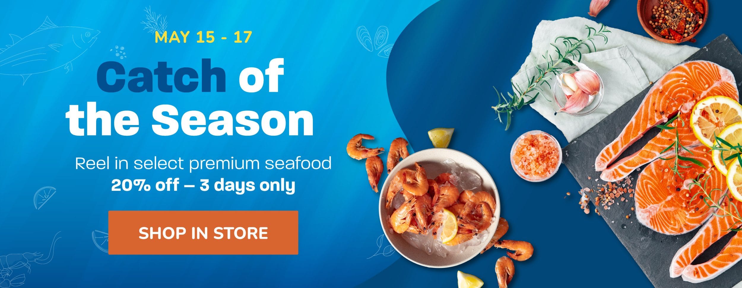 Seafood Sale May 15-17