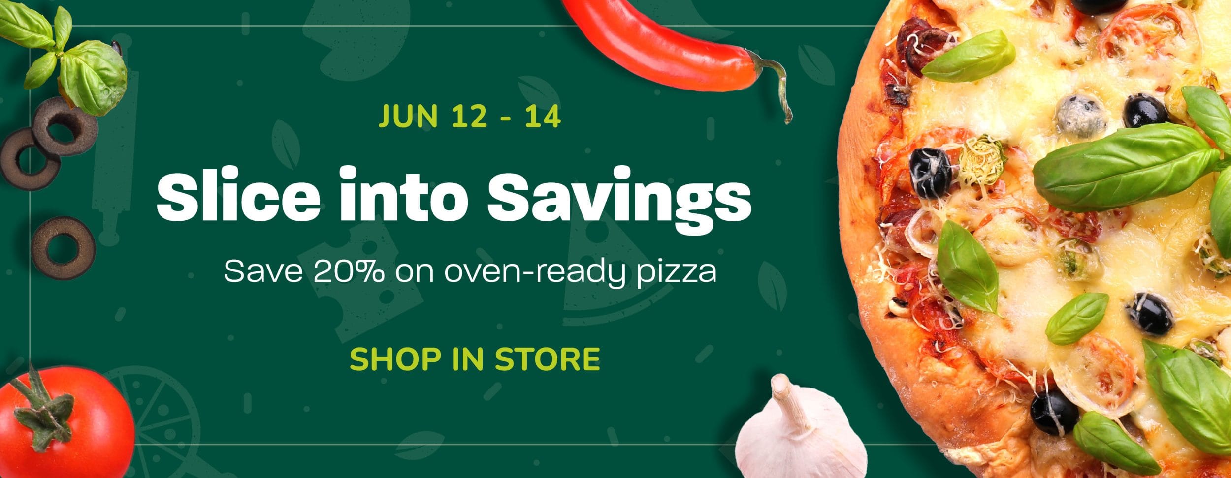 Pizza Sale June 12-14